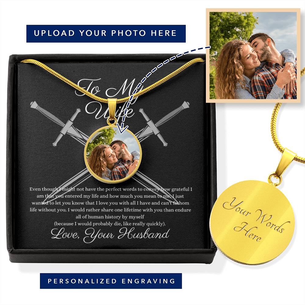 Share A Lifetime With You | Husband To Wife Jewelry Message Card