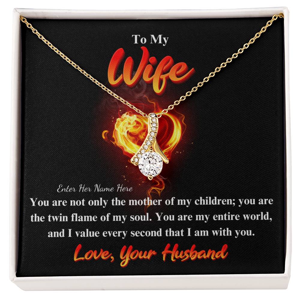Twin Flame of My Soul Personalized Jewelry Message Card Gift
