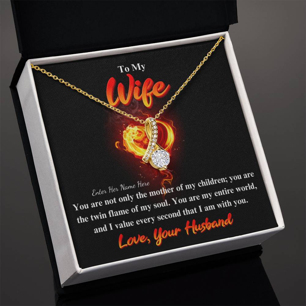 Twin Flame of My Soul Personalized Jewelry Message Card Gift