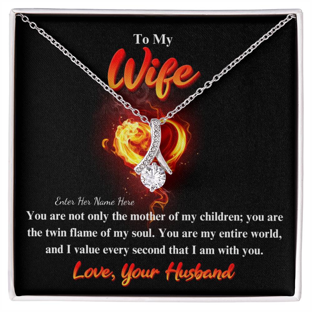 Twin Flame of My Soul Personalized Jewelry Message Card Gift