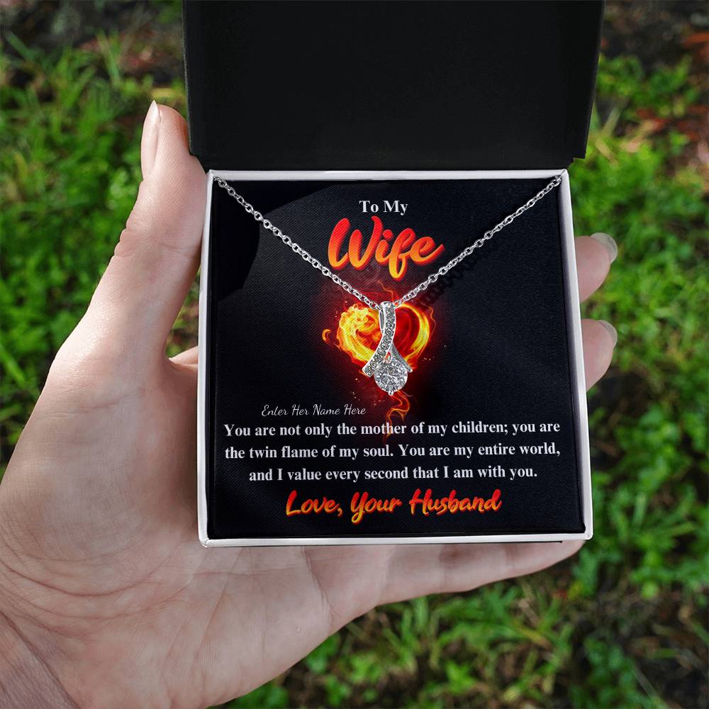 Twin Flame of My Soul Personalized Jewelry Message Card Gift