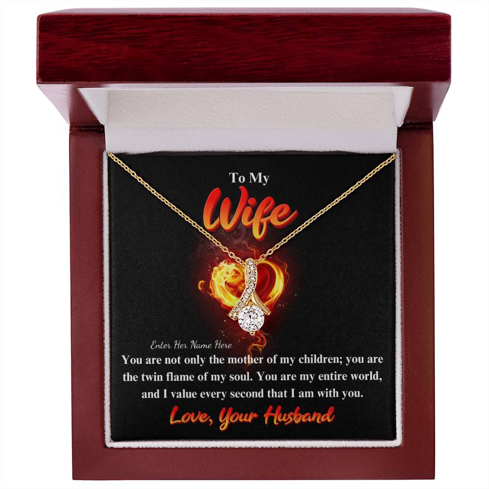 Twin Flame of My Soul Personalized Jewelry Message Card Gift