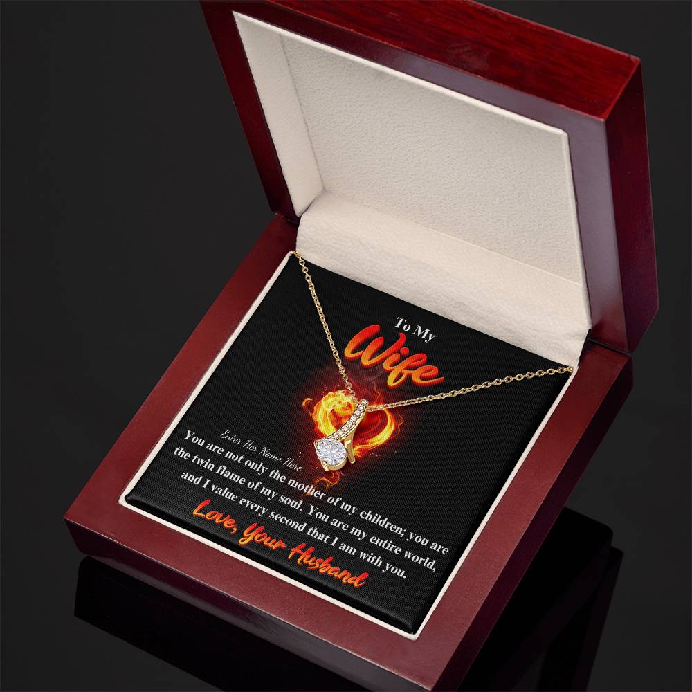 Twin Flame of My Soul Personalized Jewelry Message Card Gift
