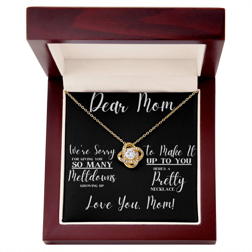 To Make It Up To You | Jewelry Message Card Gift For Mom