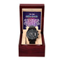 To My 80s Dad | Luxury Watch Message Card Gift For Dad