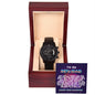 To My 80s Dad | Luxury Watch Message Card Gift For Dad