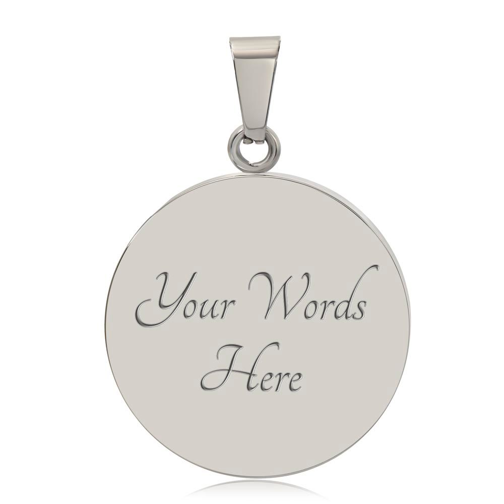 Mom Boss | Circle Threaded Necklace