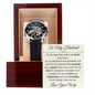 The Man That Makes My Heart Beat Faster -- To Husband Love Wife Openwork Luxury Watch Message Card Gift
