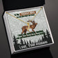 ILY More Than Hunting Husband To Wife Jewelry Message Card Gift
