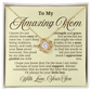 The Man I Am Today - To Mom Love Son Jewelry Message Card Gift