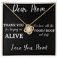 Keeping Me Alive | Jewelry Message Card Gift For Mom