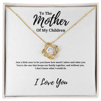 Load image into Gallery viewer, Just A Little Note | Husband To Mother Of Children Jewelry Message Card
