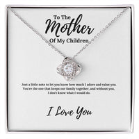 Load image into Gallery viewer, Just A Little Note | Husband To Mother Of Children Jewelry Message Card
