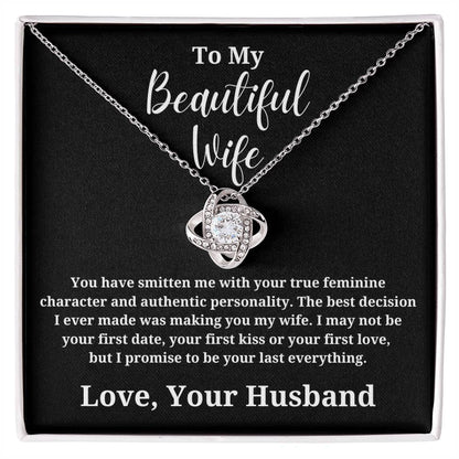 You Have Smitten Me - To My Wife Love Husband Jewelry Message Card Gift