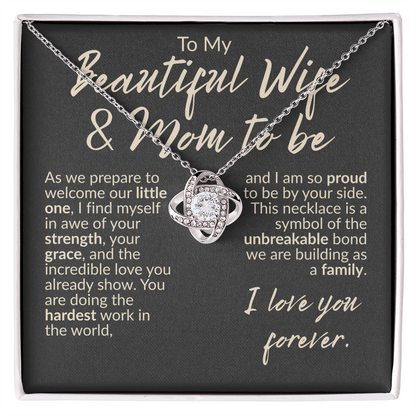 The Man I Am Today - To Mom Love Son Jewelry Message Card Gift