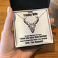 ILY More Than Hunting Husband To Wife Jewelry Message Card Gift