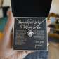 The Man I Am Today - To Mom Love Son Jewelry Message Card Gift