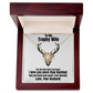ILY More Than Hunting Husband To Wife Jewelry Message Card Gift