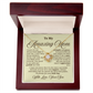 The Man I Am Today - To Mom Love Son Jewelry Message Card Gift
