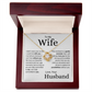 Explore Life's Possibilities With You -- Husband To Wife Love Knot Jewelry Message Card Gift