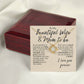 Wife Mom To Be Jewelry Necklace Message Card Gift