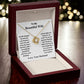 My Greatest Blessing | To My Wife Love Husband Jewelry Necklace Message Card Gift
