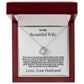 Not A Second Goes By - To My Wife Love Husband Jewelry Message Card Gift