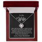 Feel My Love - To Wife Love Husband Jewelry Necklace Message Card Gift