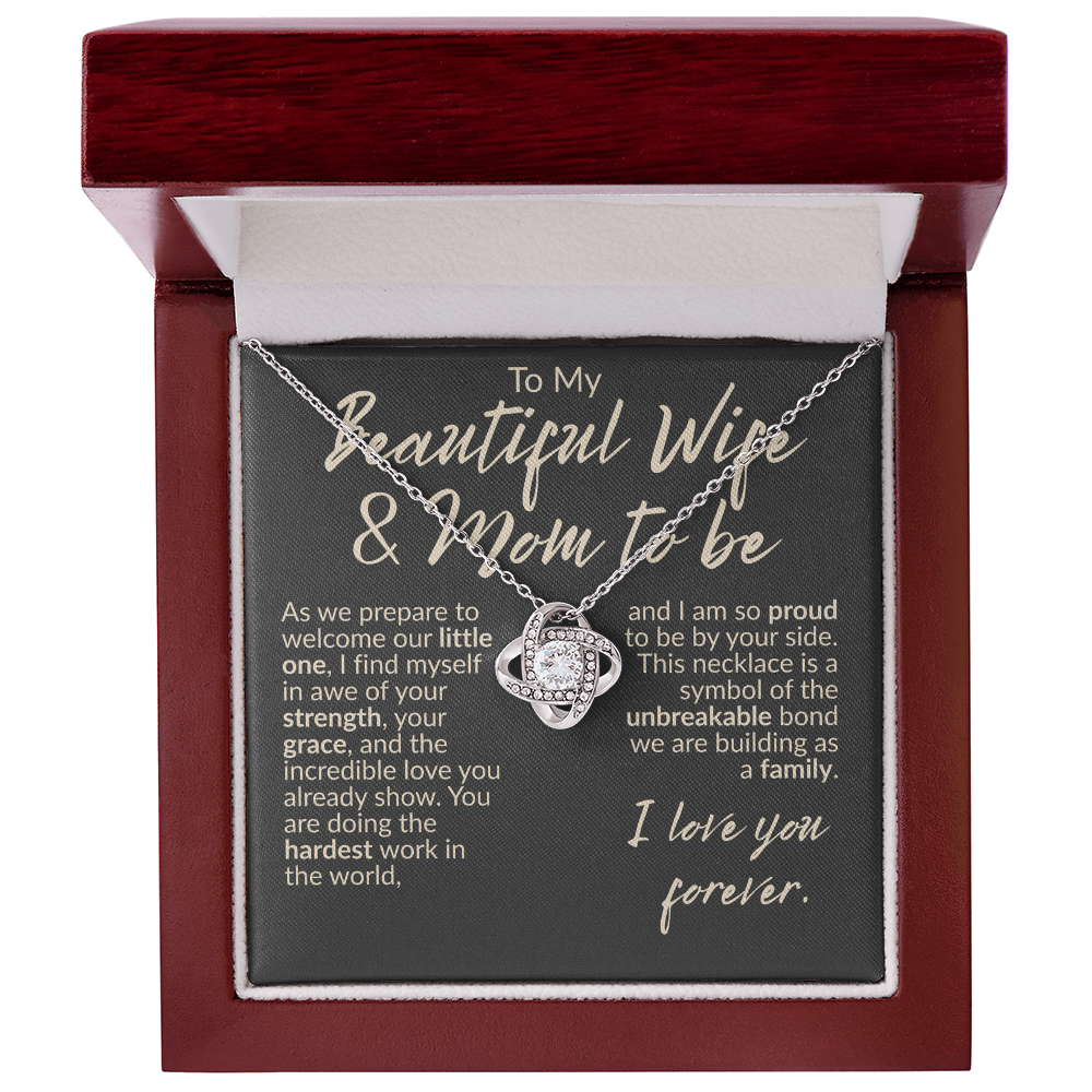 The Man I Am Today - To Mom Love Son Jewelry Message Card Gift