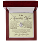 The Man I Am Today - To Mom Love Son Jewelry Message Card Gift