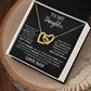 Not My Little Girl Anymore - To Daughter Love Dad Necklace Message Card Gift