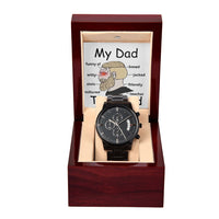 Load image into Gallery viewer, My Dad The Chad | Wojak Chad Meme Watch Gift For Dad
