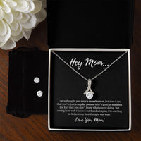 Load image into Gallery viewer, Superhuman | Jewelry Necklace Earrings Message Card Gift For Mom
