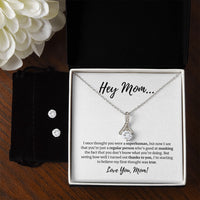 Load image into Gallery viewer, Superhuman | Jewelry Necklace Earrings Message Card Gift For Mom
