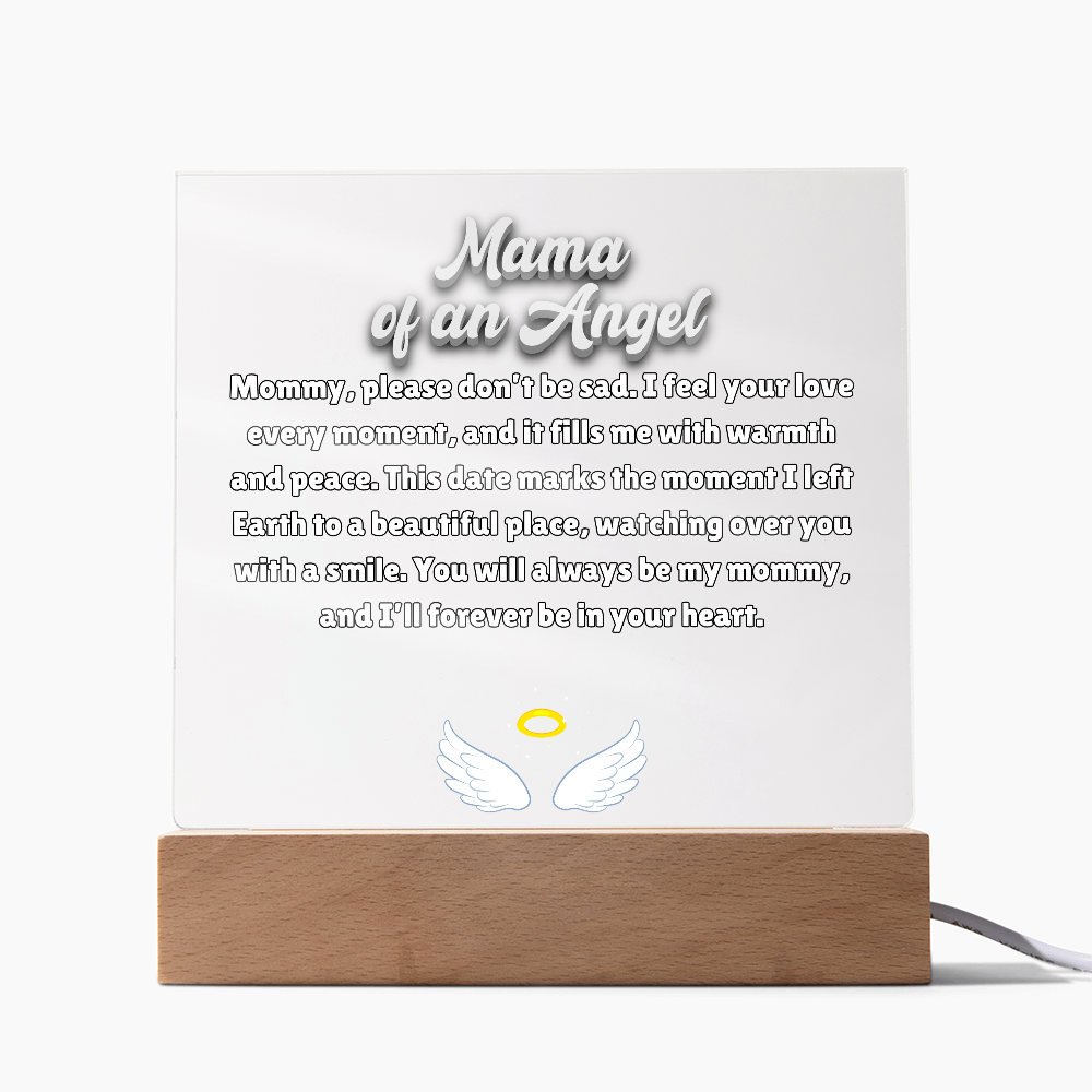 Mama Of An Angel Lost Baby Memorial Message Plaque