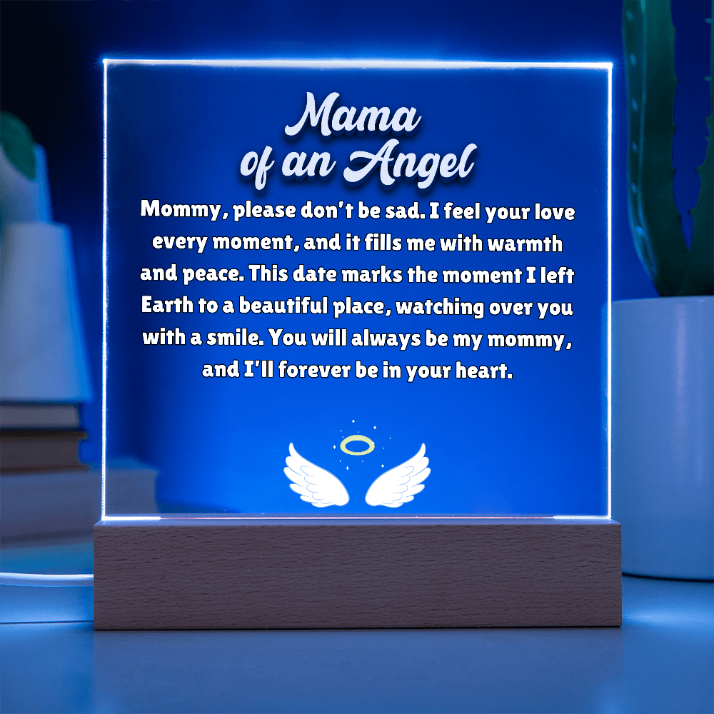 Mama Of An Angel Lost Baby Memorial Message Plaque