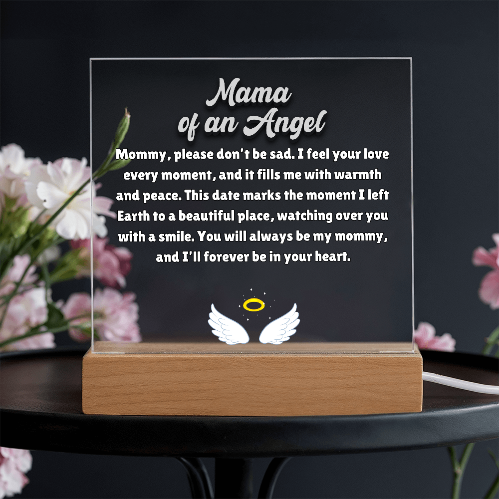 Mama Of An Angel Lost Baby Memorial Message Plaque