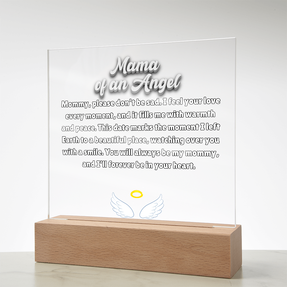 Mama Of An Angel Lost Baby Memorial Message Plaque