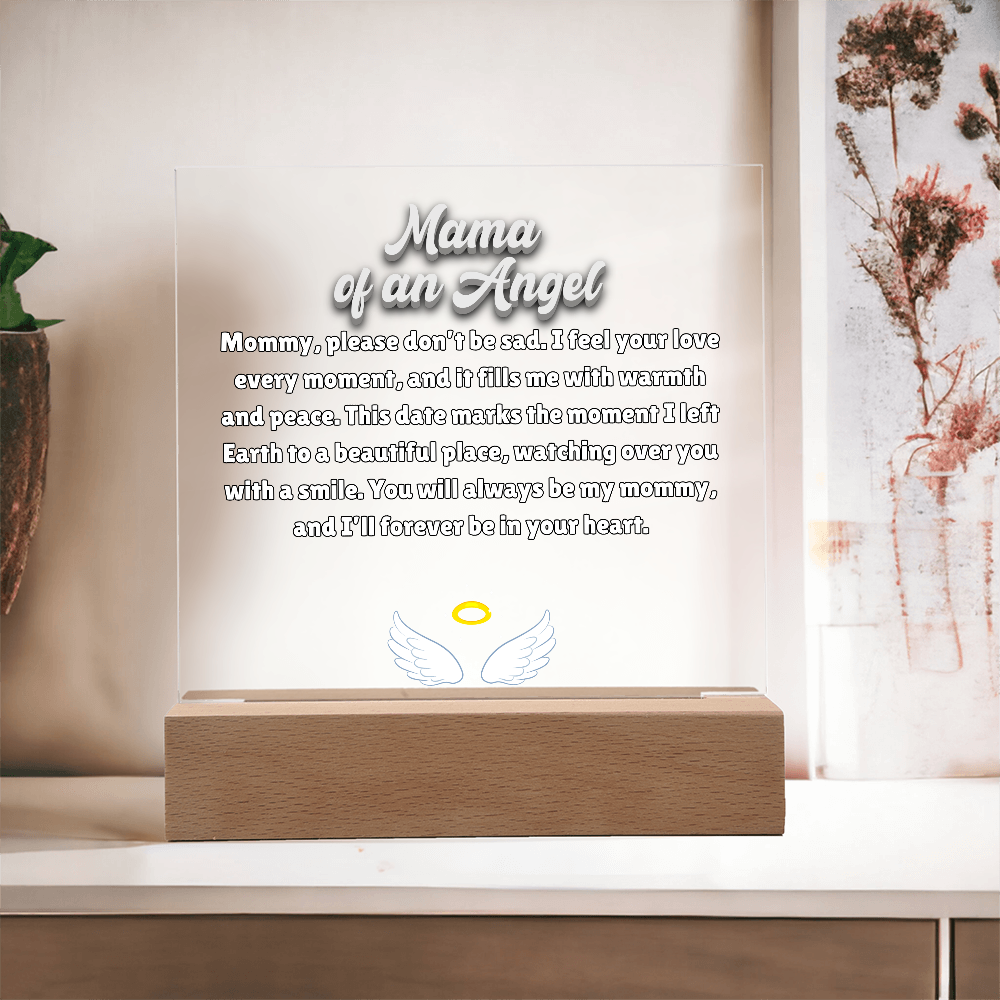 Mama Of An Angel Lost Baby Memorial Message Plaque