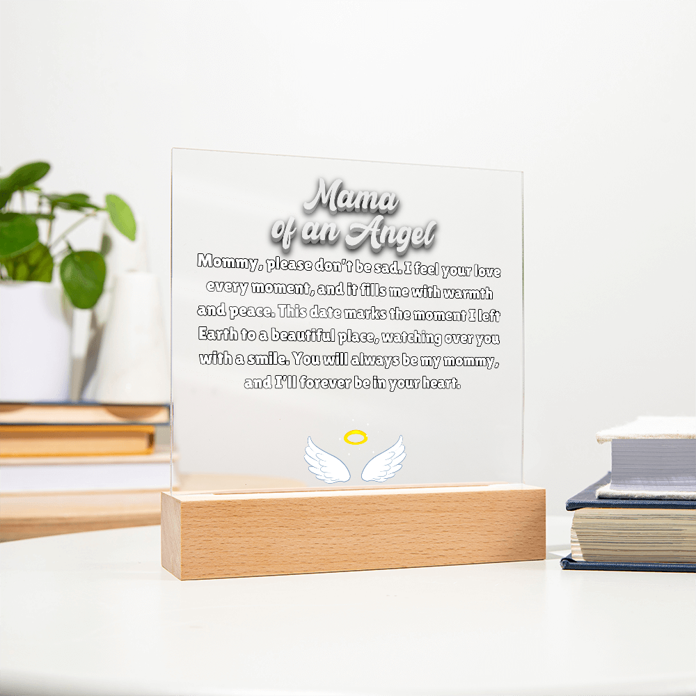 Mama Of An Angel Lost Baby Memorial Message Plaque