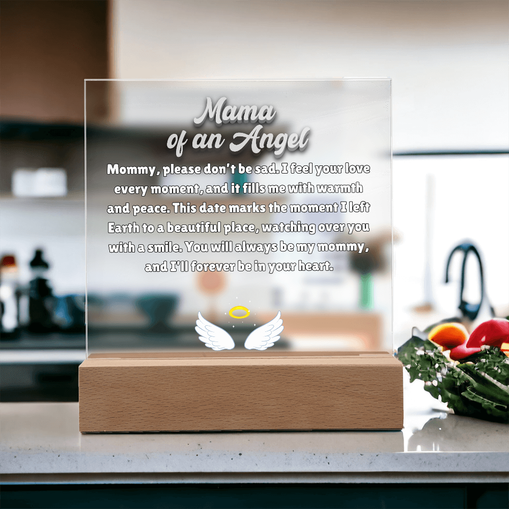 Mama Of An Angel Lost Baby Memorial Message Plaque