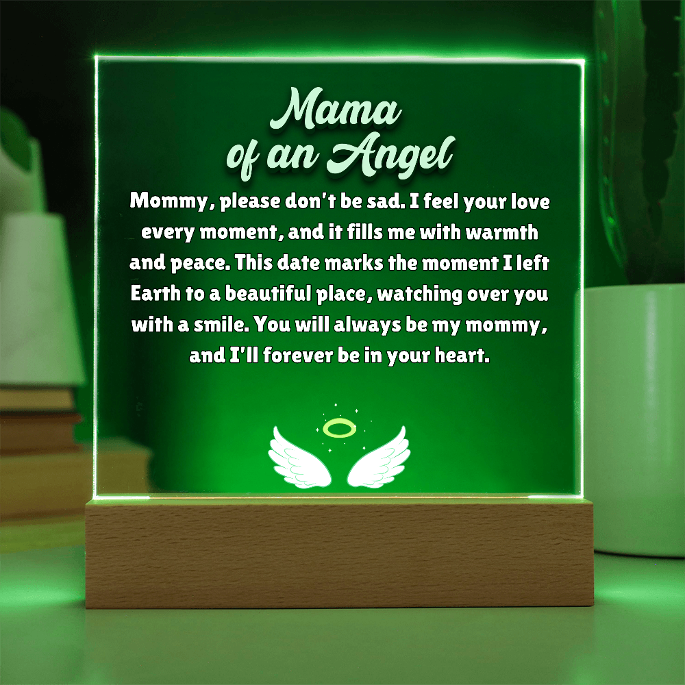 Mama Of An Angel Lost Baby Memorial Message Plaque