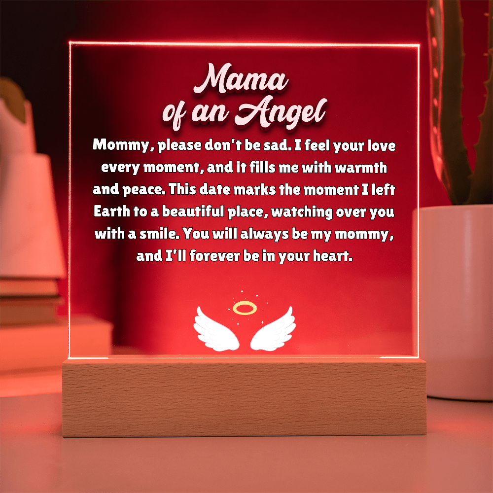 Mama Of An Angel Lost Baby Memorial Message Plaque