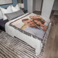 Personalized Photo Upload Heirloom Premium Cotton Woven Blanket