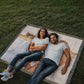 Personalized Photo Upload Heirloom Premium Cotton Woven Blanket