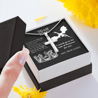 Load image into Gallery viewer, To My King | Cross Jewelry Message Card Gift For Soulmate
