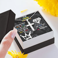 Load image into Gallery viewer, To My Fresh Princess | Cross Necklace Gift For Her
