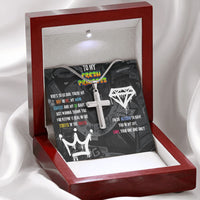 Load image into Gallery viewer, To My Fresh Princess | Cross Necklace Gift For Her
