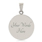 Mom Boss | Circle Threaded Necklace