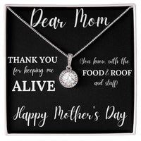 Load image into Gallery viewer, Keeping Me Alive | Mother&#39;s Day Jewelry Message Card Gift
